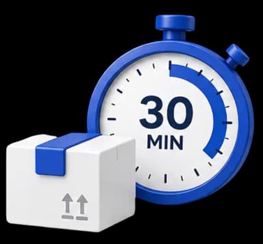 30 minute pickup stopwatch